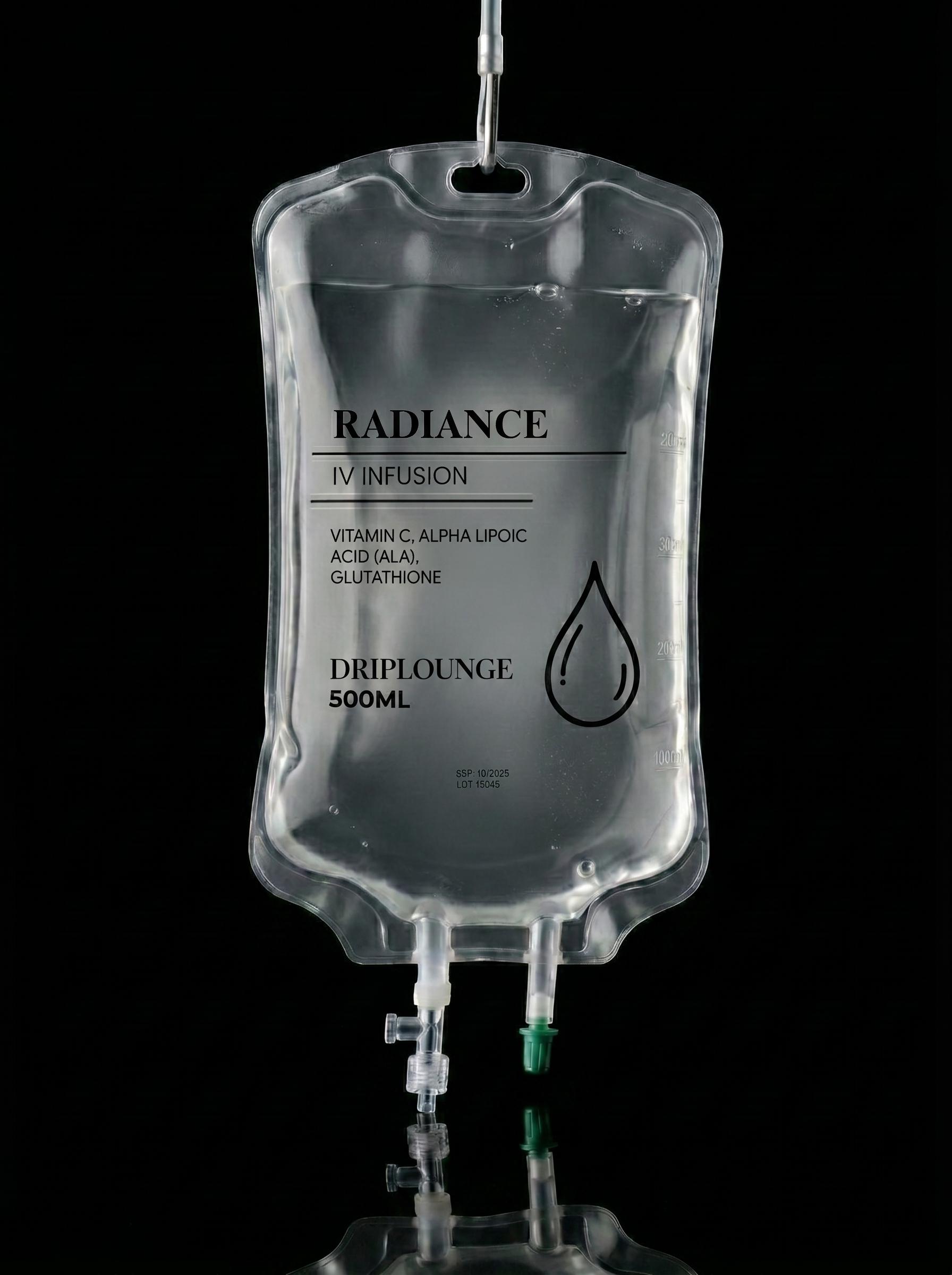 Radiance IV infusion bag